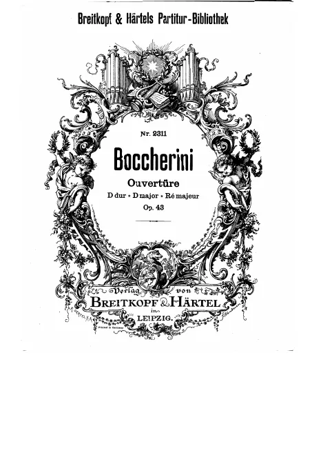 First page of Symphony in D major