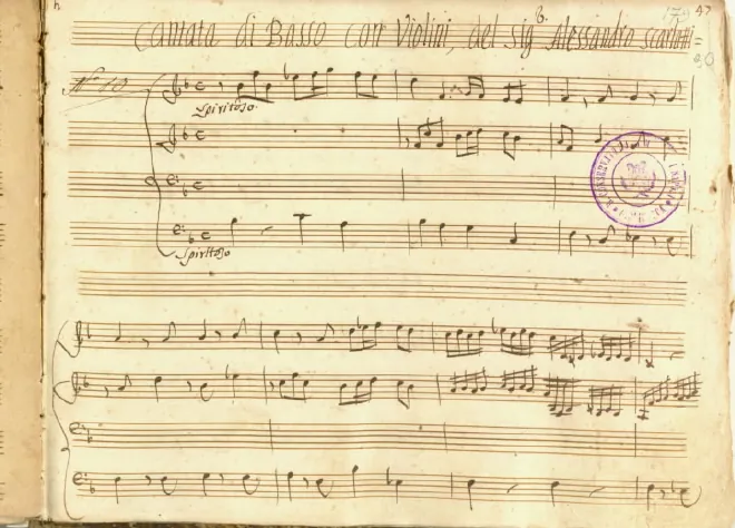 First page of Tiranna ingrata, che far dovrò?