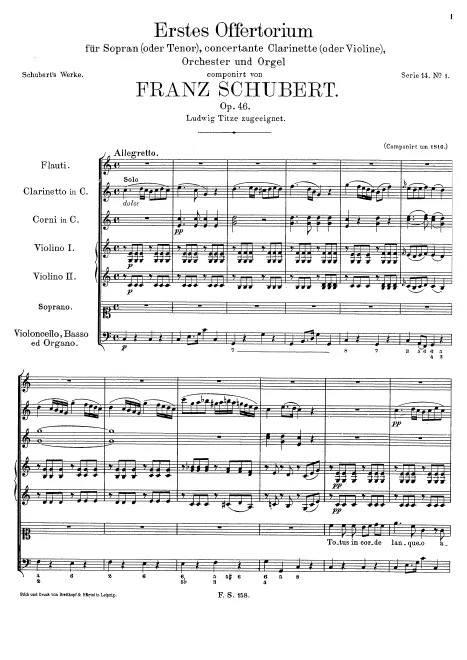 First page of Totus in corde langueo