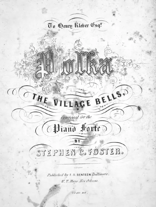 First page of The Village Bells