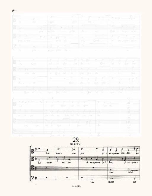 First page of La morre est jeu pire