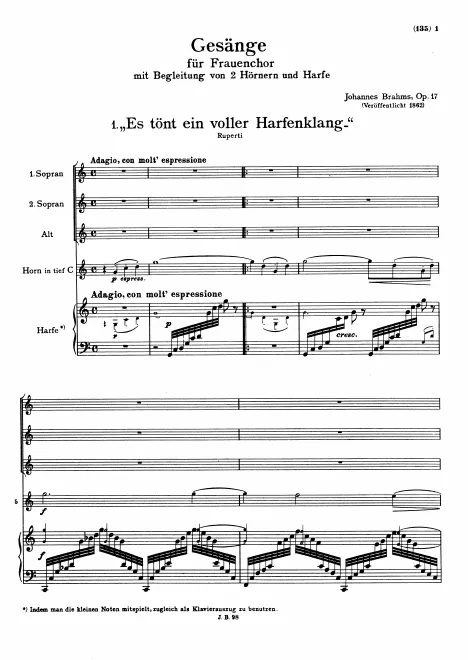 First page of 4 Songs