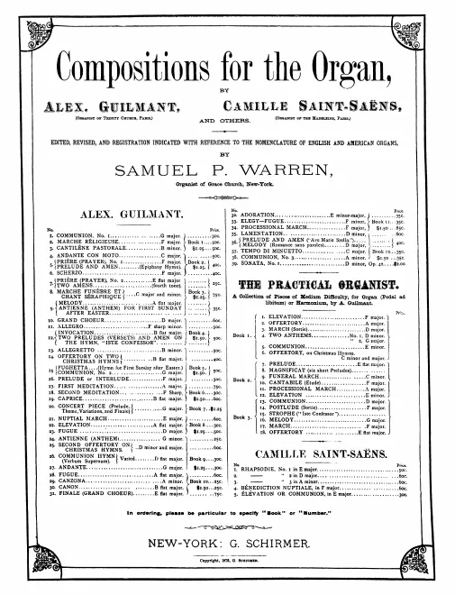 First page of Élévation ou communion