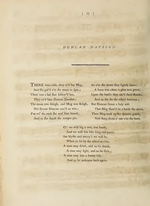 First page of Duncan Davison, Hob.XXXIa:26