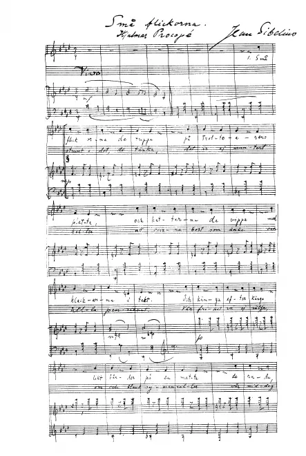 First page of The Little Girls