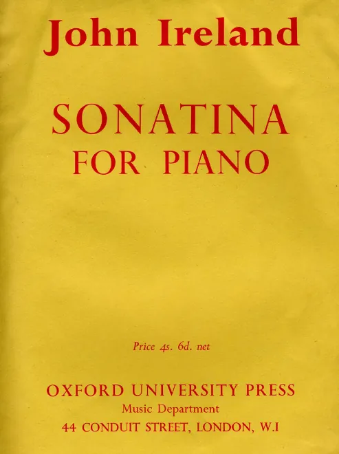 First page of Sonatina