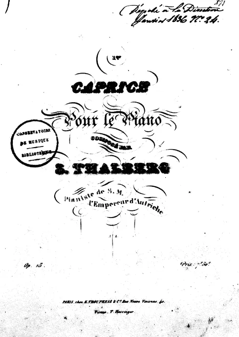 First page of Premier caprice