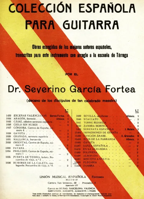 First page of 12 Piezas características