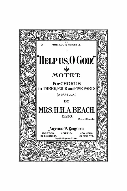 First page of Help Us, O God
