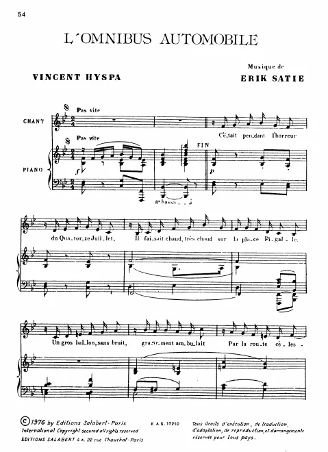 First page of L'omnibus automobile