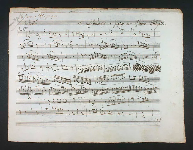 First page of Laudamus et Gratias