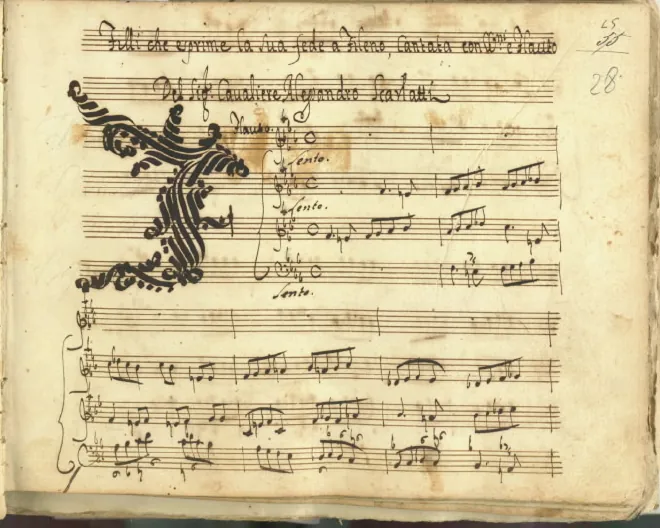 First page of Filen, mio caro bene ; Filli che esprime la sua fede
