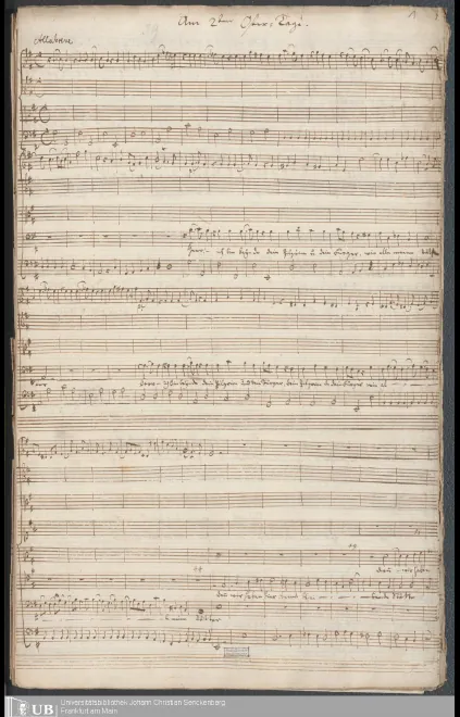 First page of Herr ich bin beide