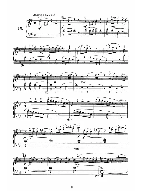 First page of Keyboard Sonata in D major