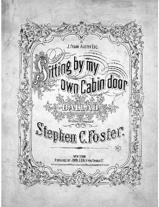 First page of Sitting by My Own Cabin Door
