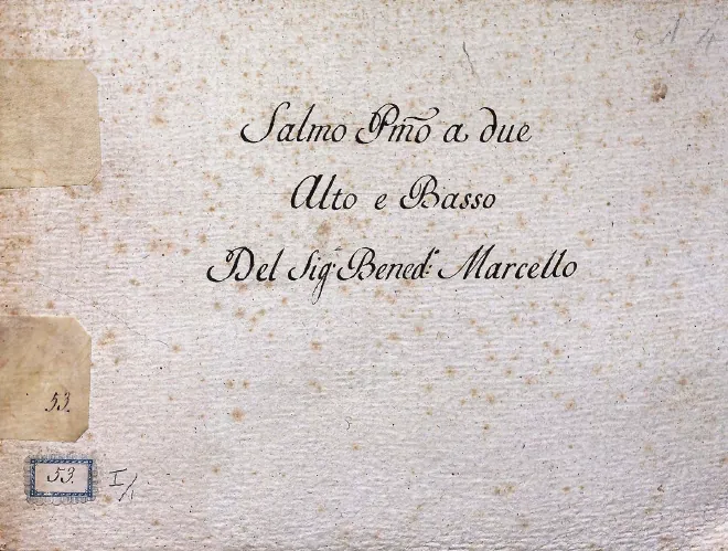 First page of Beato l'uom che dietro a'rei consigli