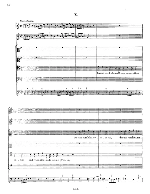 First page of Lasset uns doch den Herren, unsern Gott, loben