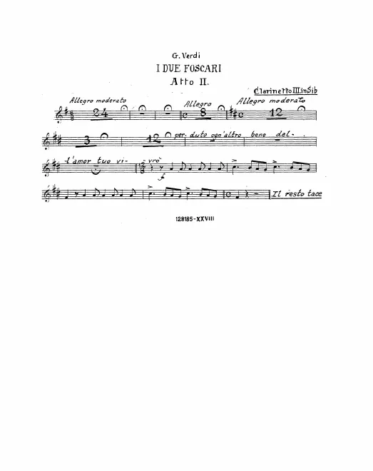 Clarinet 3 (B♭)