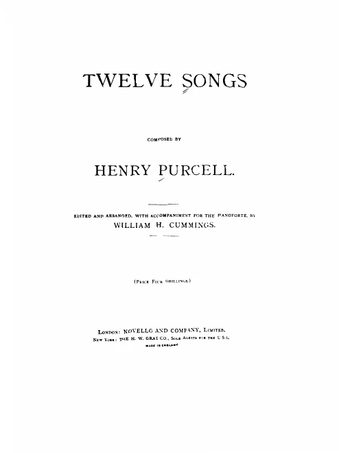 First page of The Knotting Song