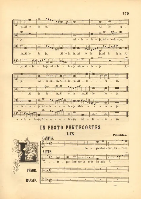 First page of Loquebantur variis linguis