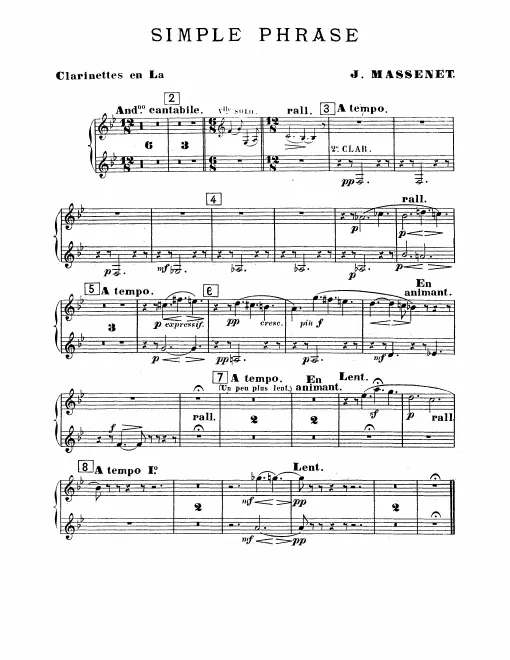Clarinet 1/2 (A)