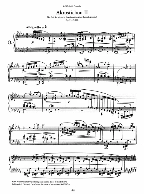 First page of Acrostychon No.2