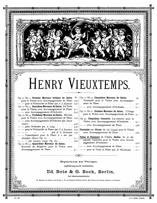 First page of Scène et Romance de 'Halka'