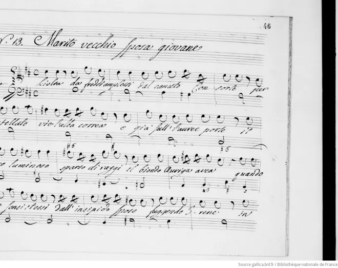 First page of Sciolta da freddi amplessi