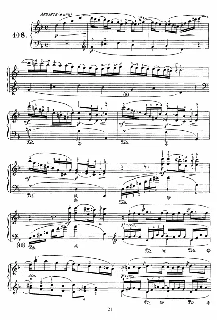 First page of Keyboard Sonata in D minor