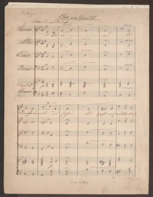 First page of Entsagen
