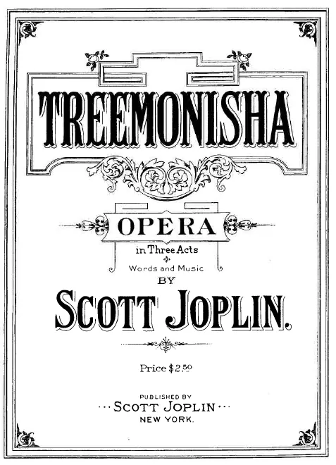 First page of Treemonisha