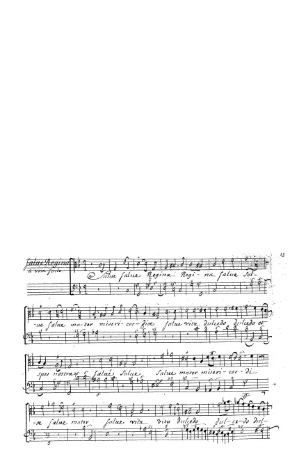 First page of Salve Regina