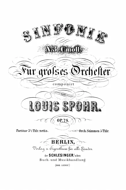 First page of Symphony No.3