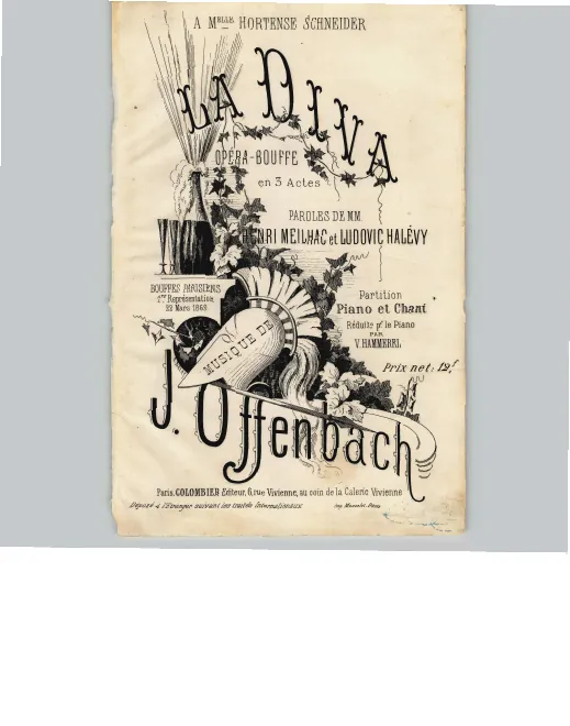 First page of La diva