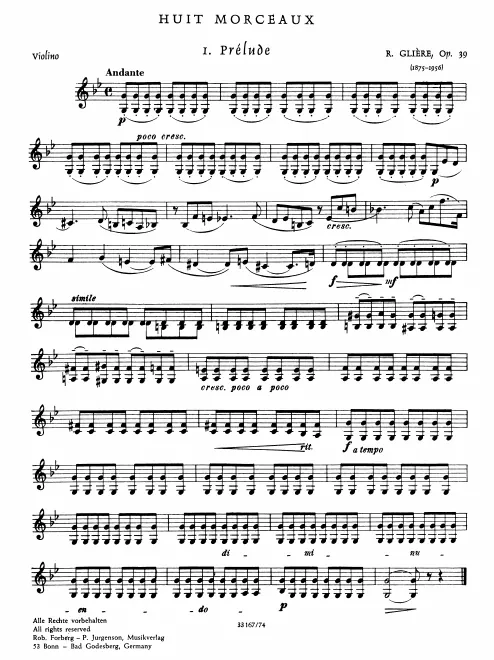 First page of 8 Pieces