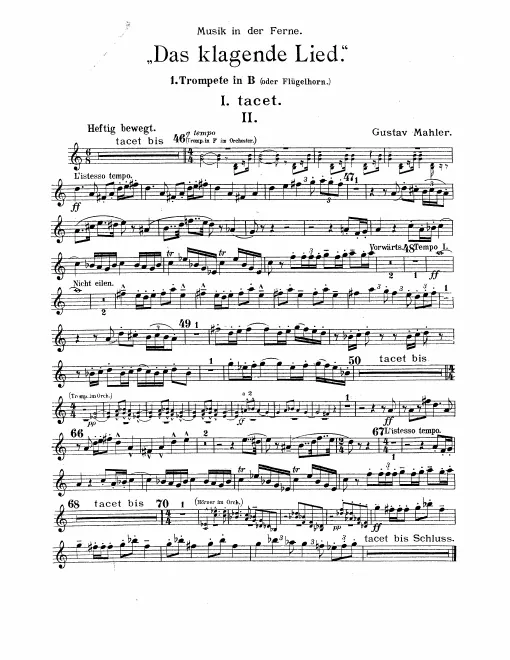 Trumpet (or Flugelhorn) 1 (B♭)