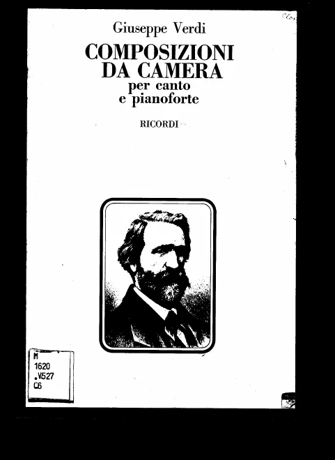 First page of Songs for Voice and Piano
