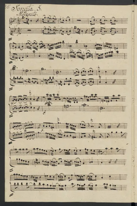First page of Duet for 2 Flutes