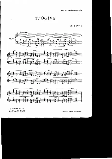 First page of 4 Ogives