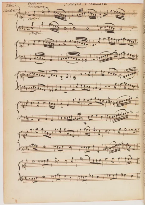 First page of Thétis