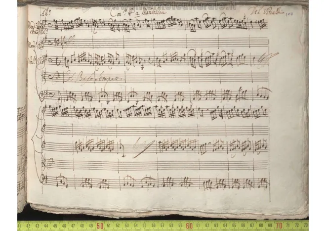 First page of Concerto for 2 Mandolins