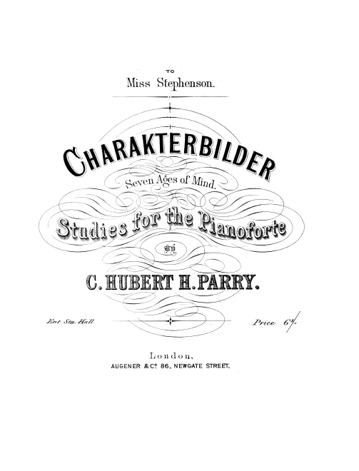First page of Charakterbilder