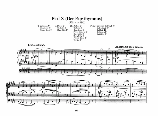 First page of Pio IX