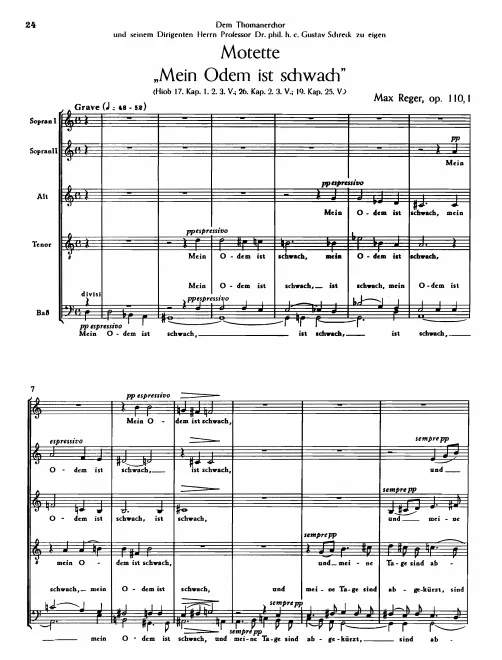 First page of Geistliche Gesänge