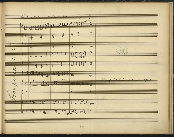 First page of Kleiner Tusch