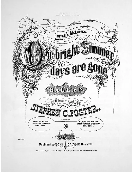 First page of Our Bright, Bright Summer Days Are Gone