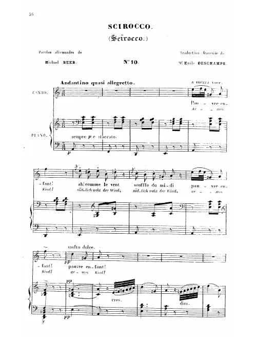 First page of Scirocco