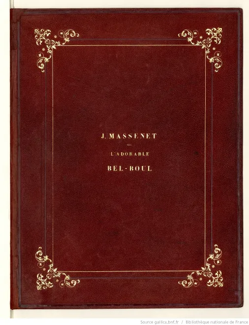 First page of L'adorable Bel'-Boul'