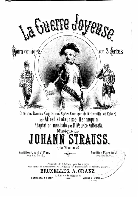 First page of Der lustige Krieg