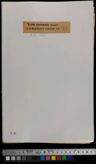 First page of Oboe Concerto in A minor